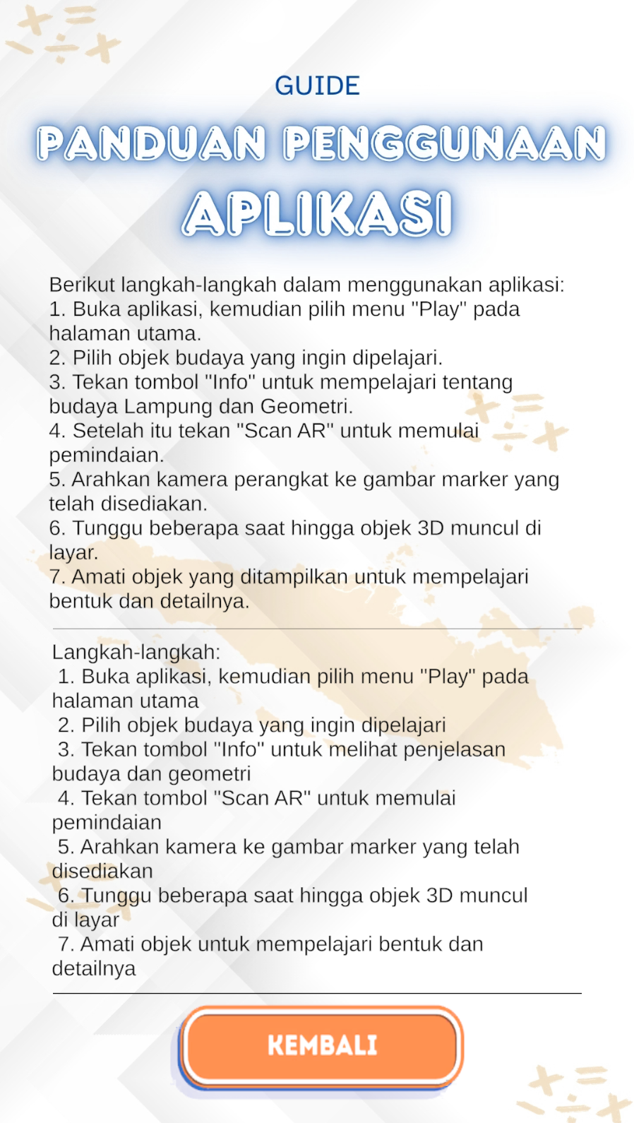 Media Pembelajaran AR Budaya Lampung